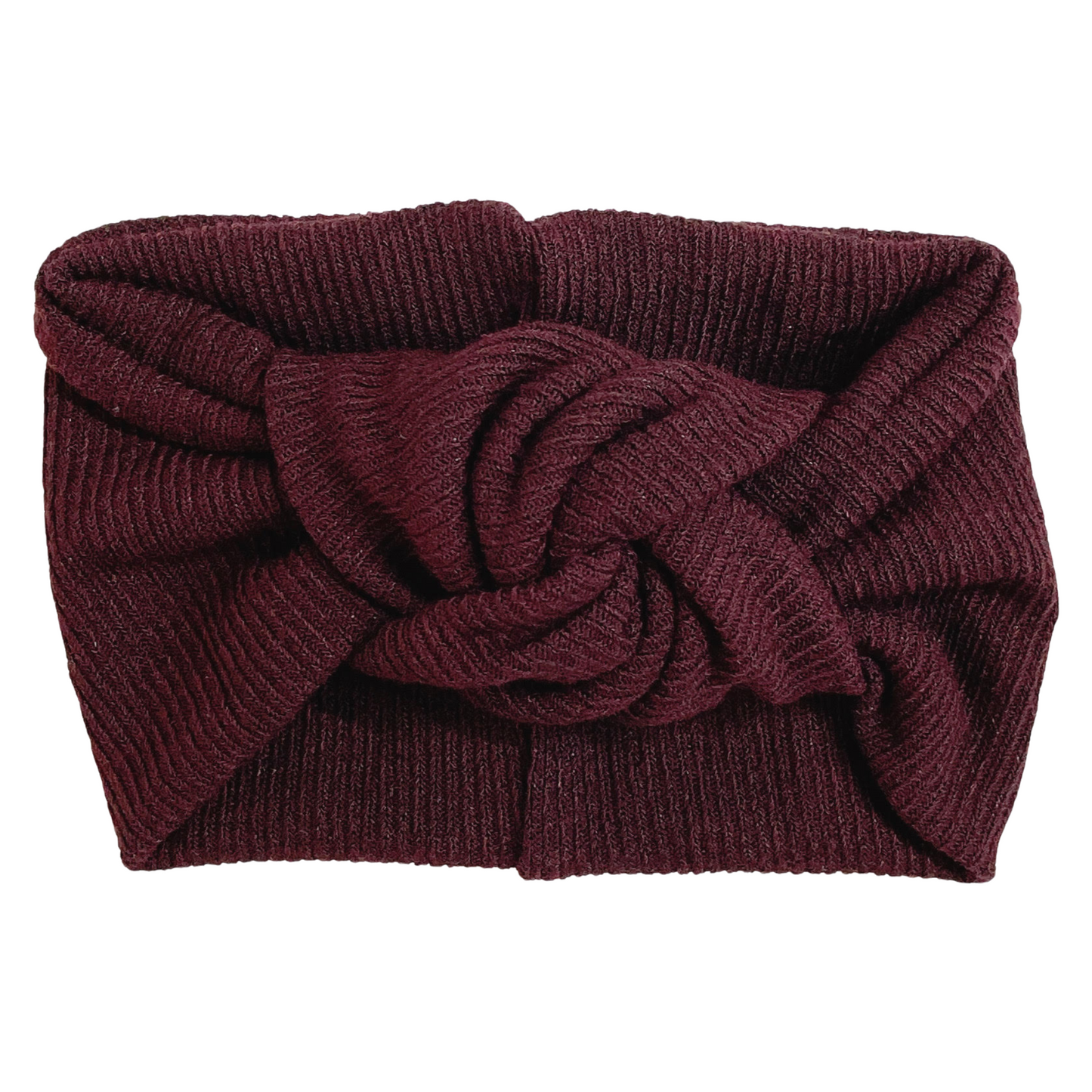 Twist Knot Headband, Bordeaux