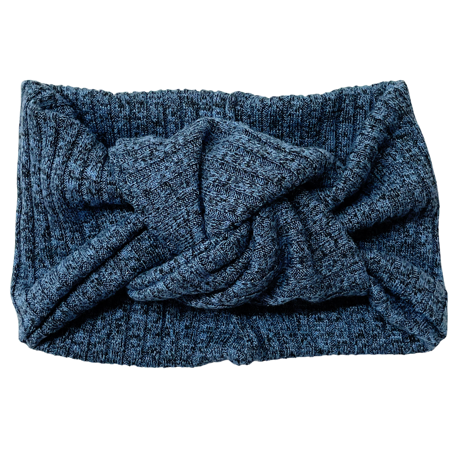 Twist Knot Headband, Marled Periwinkle