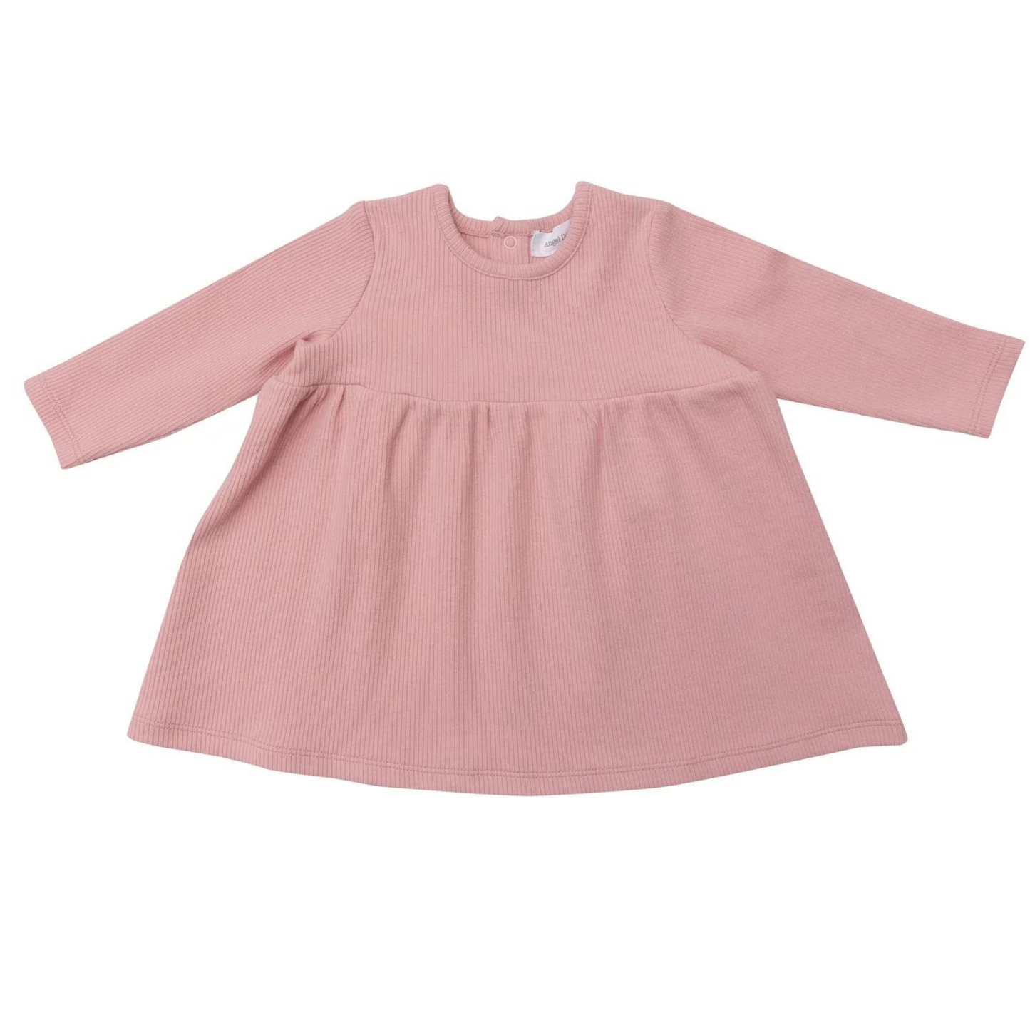 Simple Dress & Bloomer Set, Powder Pink