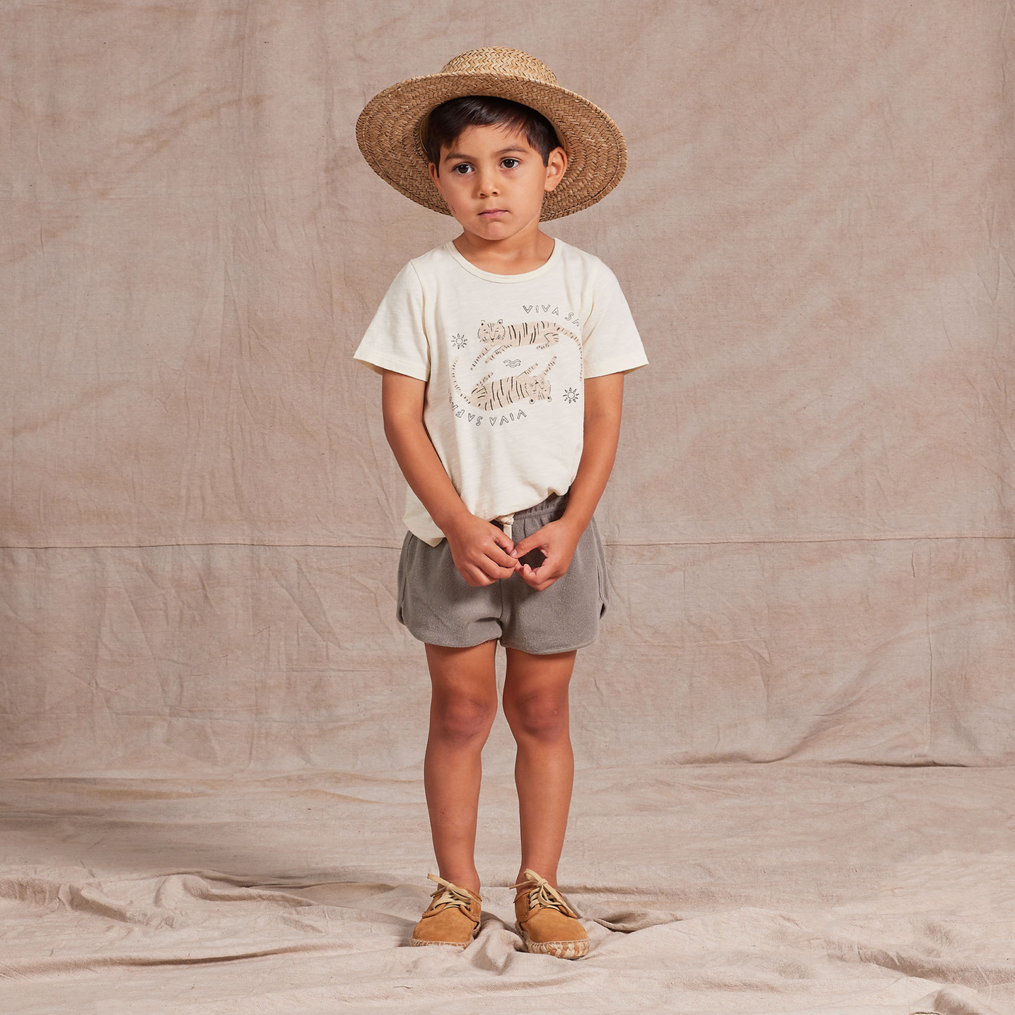 Rylee & Cru Basic Tee, Viva Safari