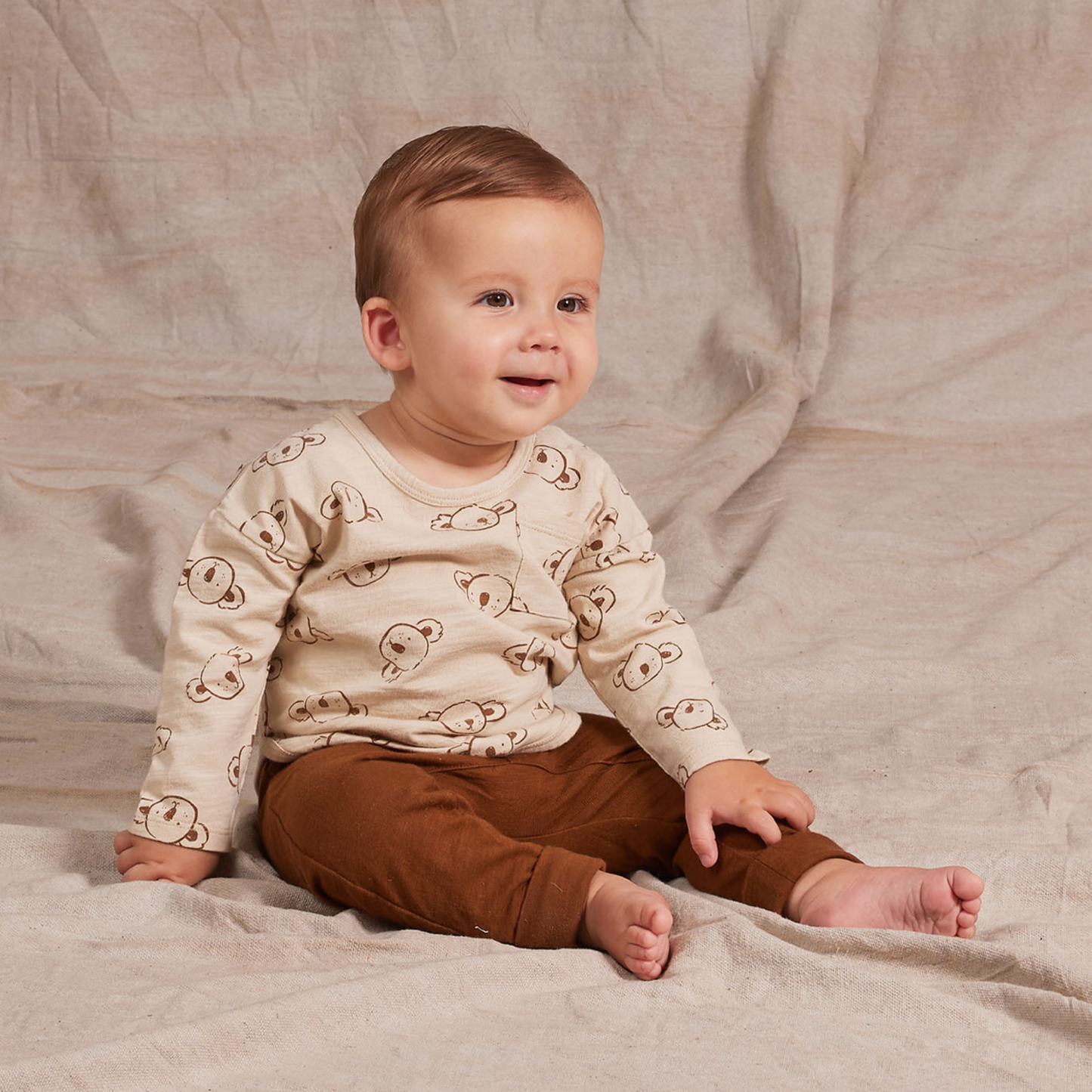 Rylee & Cru Long Sleeve Tee, Koalas