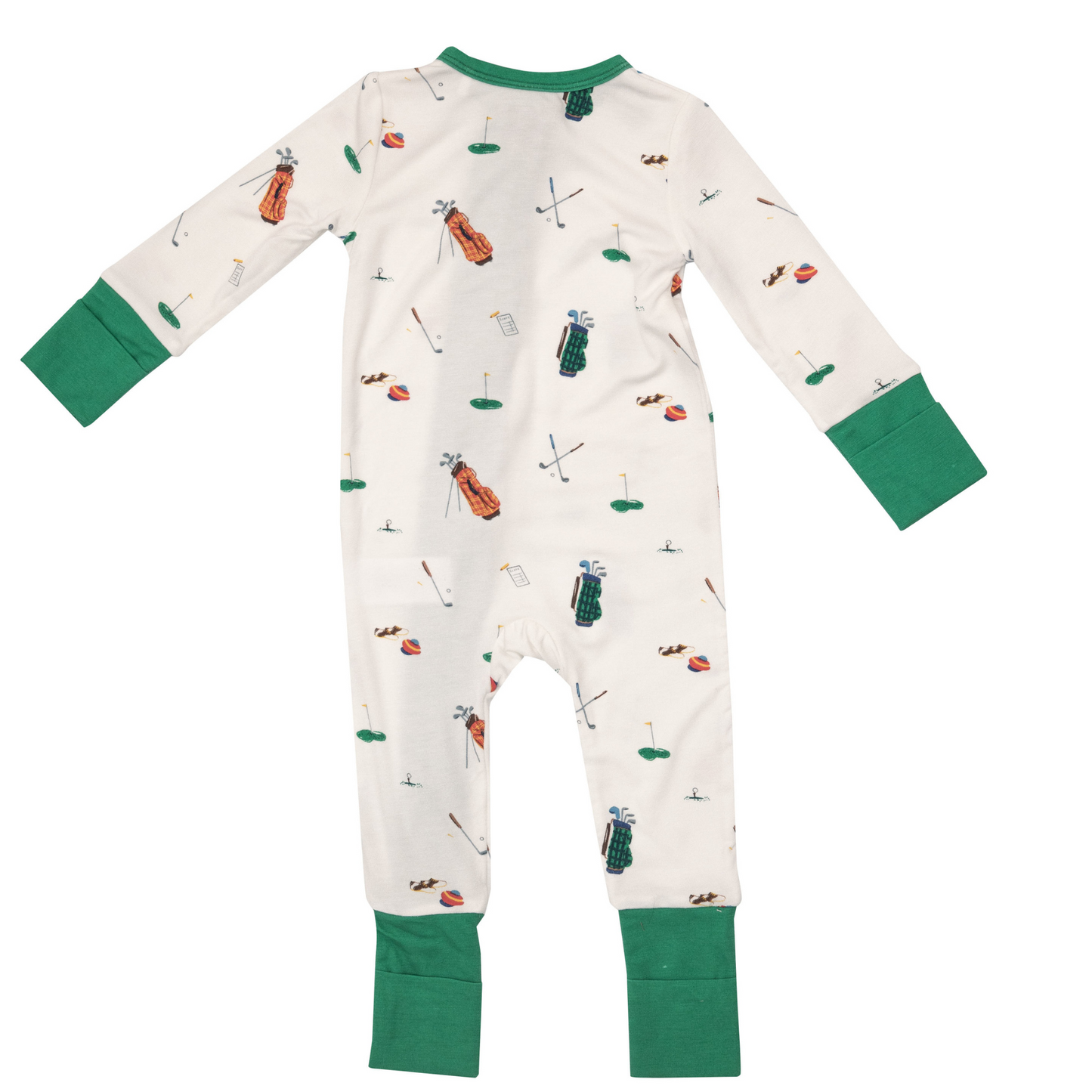 2 Way Zip Romper, Golf