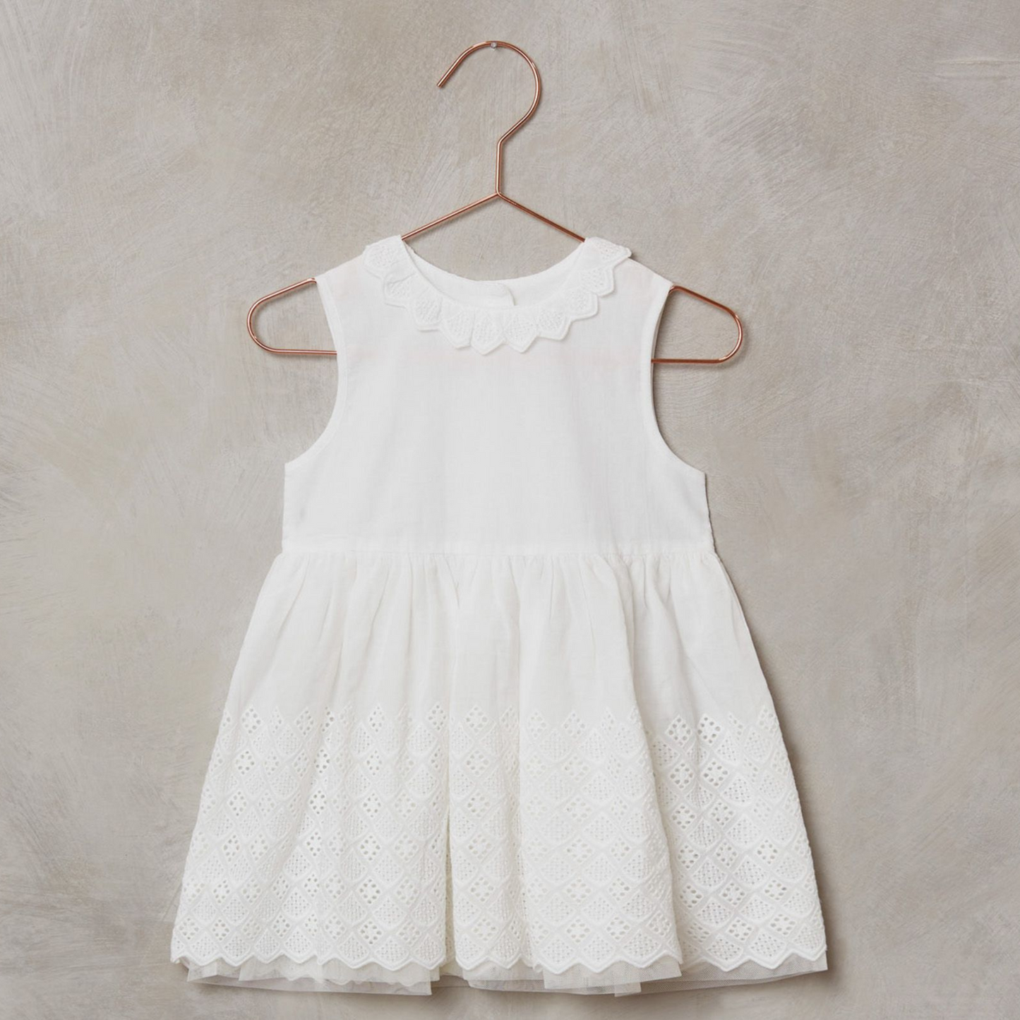Georgia Dress, White