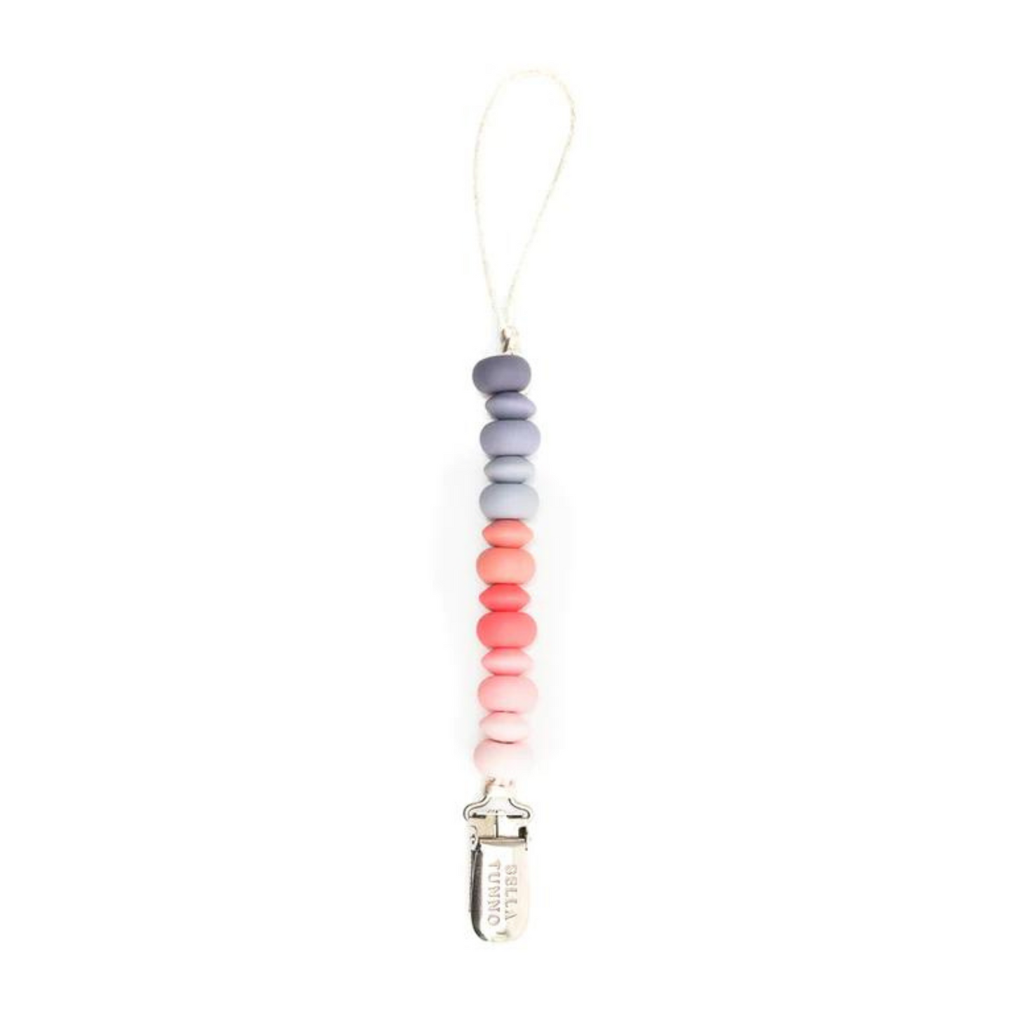 Pacifier Clip, Girl Multi