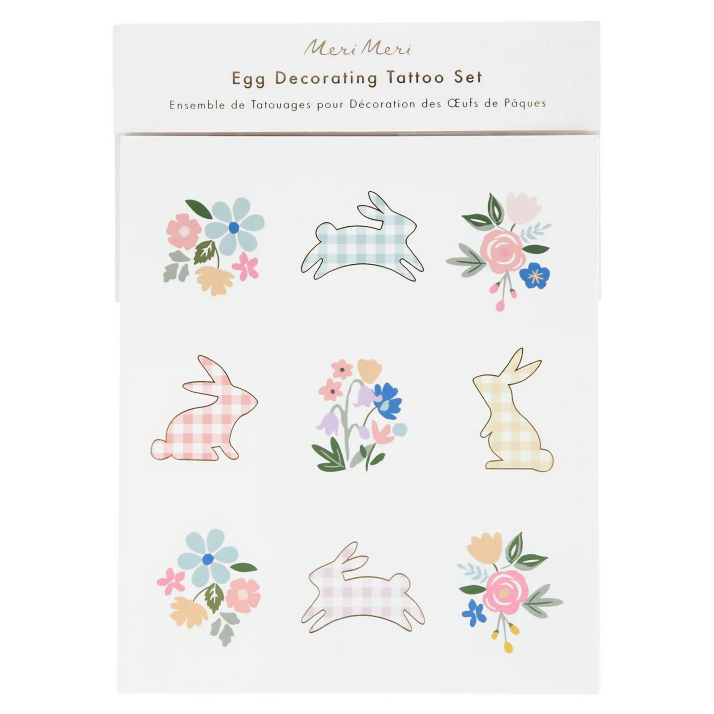Egg Decorating Tattoo Set