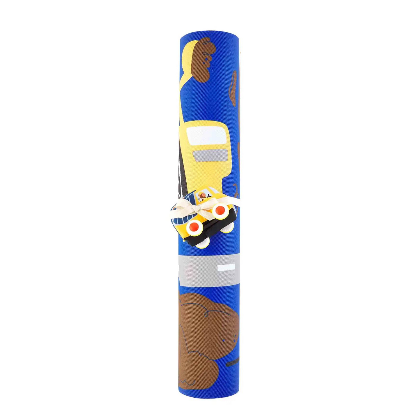 Construction Mat & Truck Toy Set