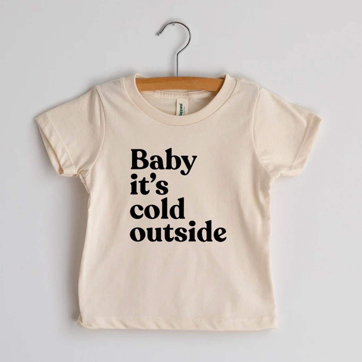 Short Sleeve Graphic Tee, Baby It's Cold Outside