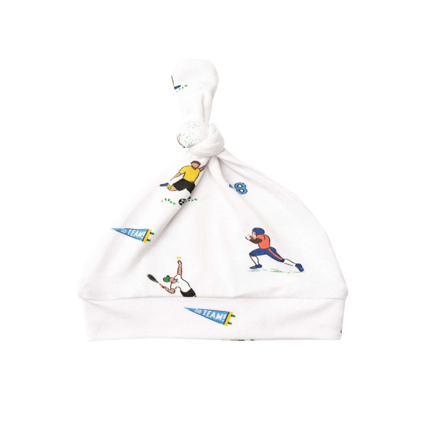 Knot Beanie, Sports White