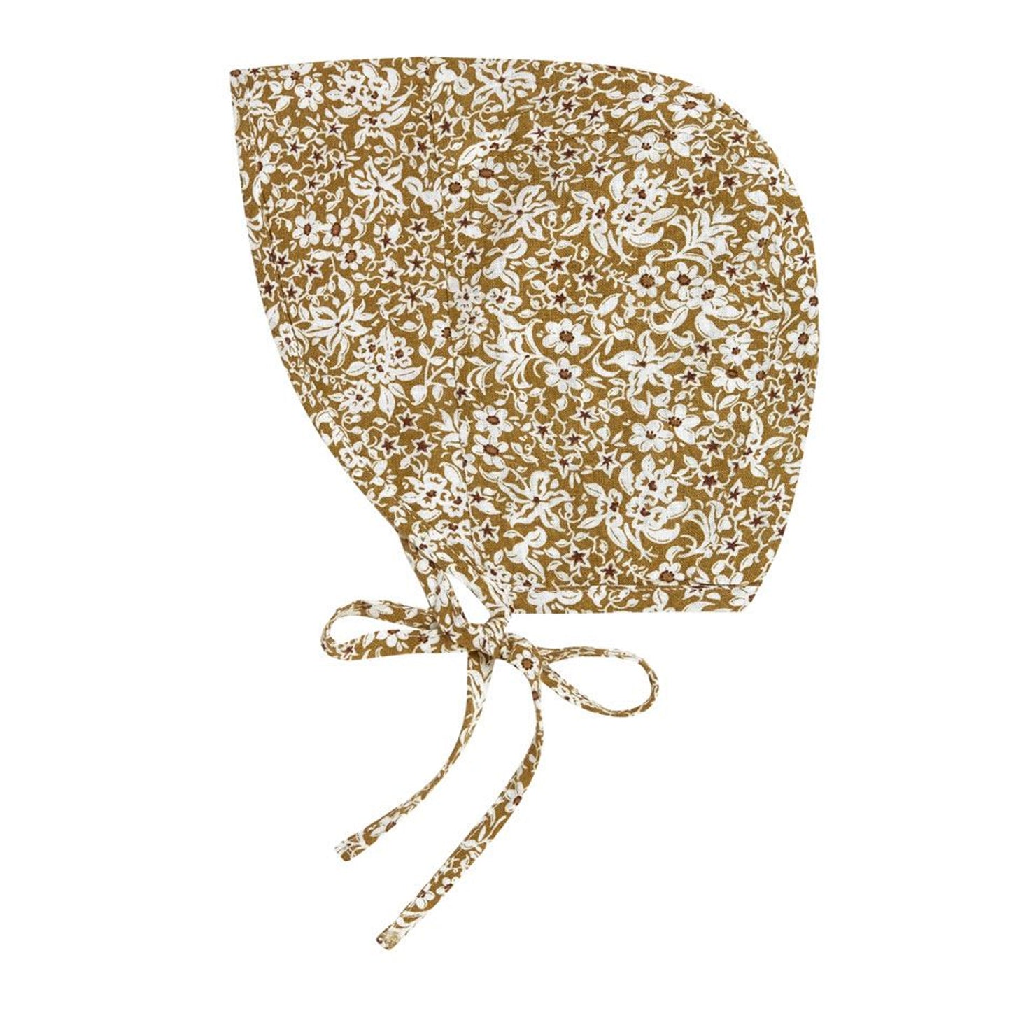 Rylee & Cru Brimmed Bonnet, Golden Ditsy