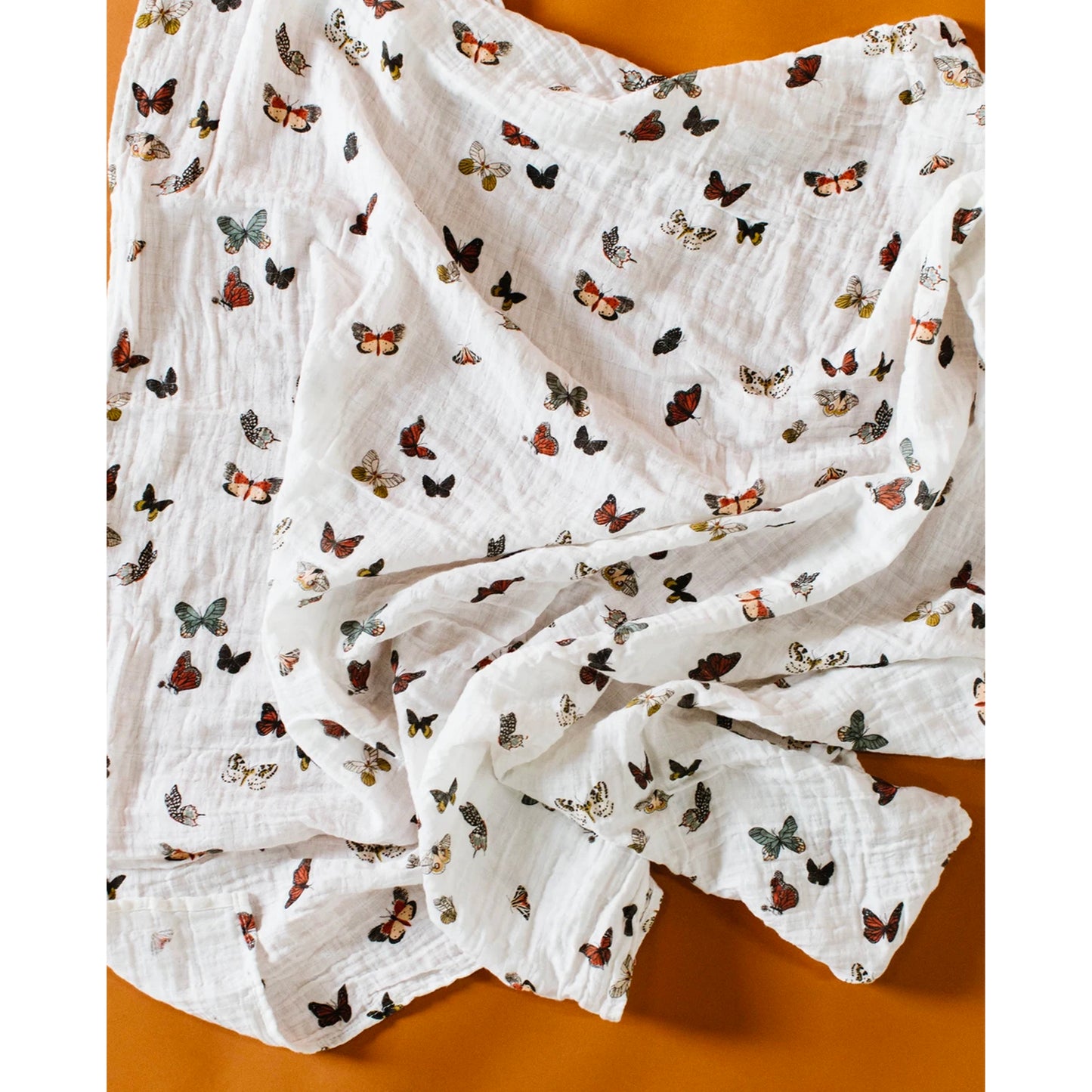 Butterfly Migration Muslin Swaddle