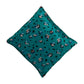 XL Floor Pillow, Emerald Leopard