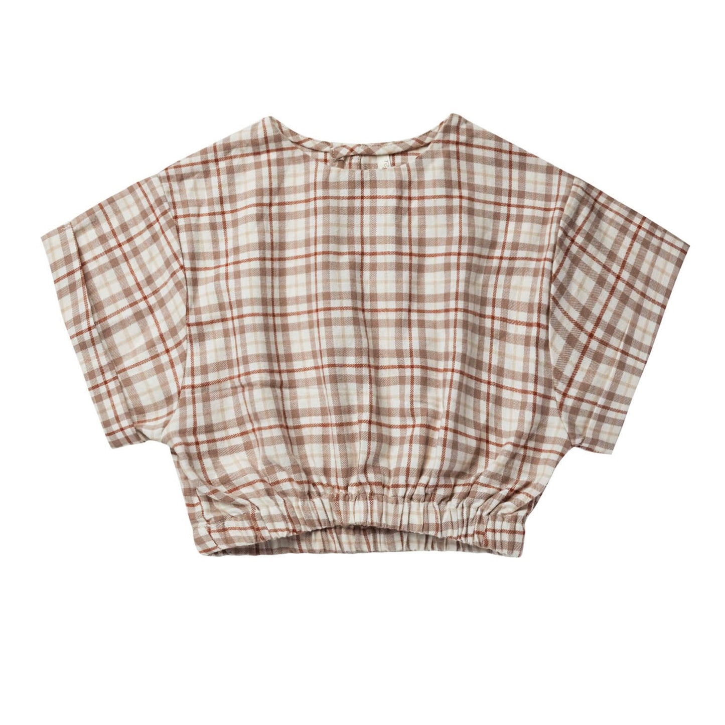 Rylee & Cru Joelle Top, Mocha Plaid