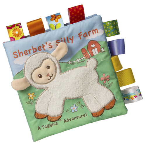SpearmintLOVE’s baby Taggies Lamb Soft Book