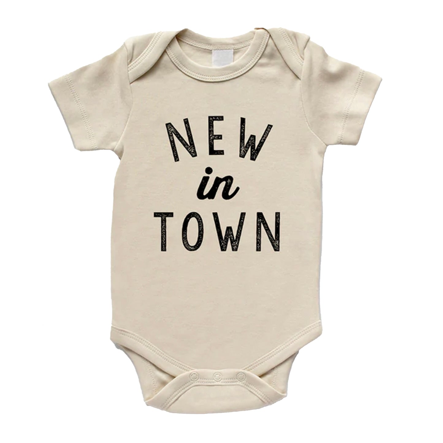 Short Sleeve Graphic Bodysuit, New In Town