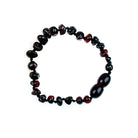 SpearmintLOVE’s baby Amber Teething Bracelet, Polished Cherry