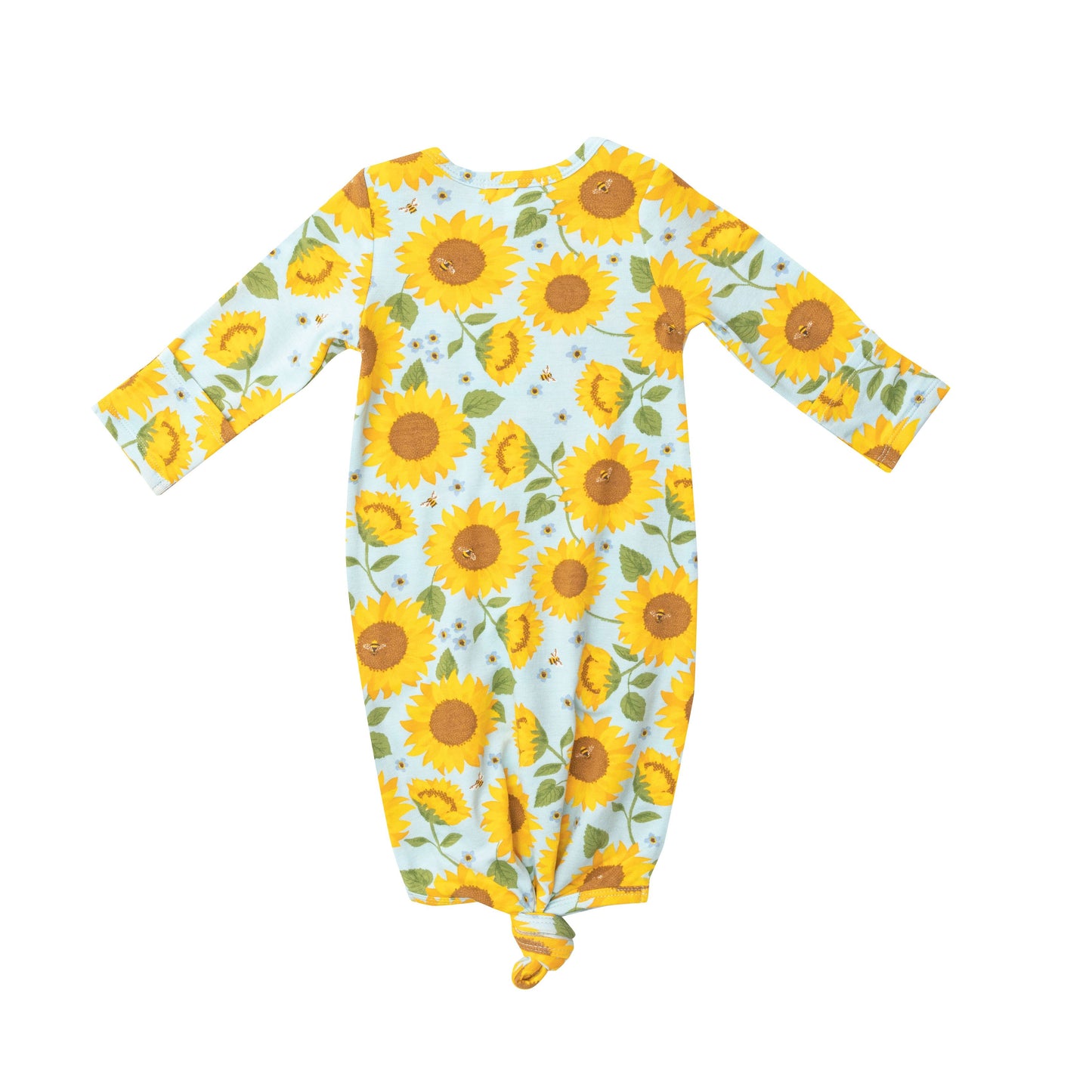 Knot Gown, Sunflowers Blue