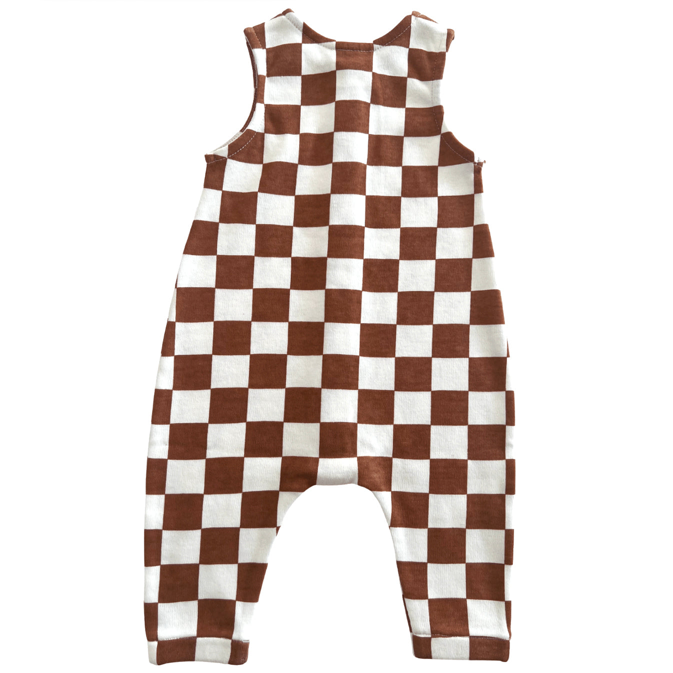 Stracciatella Checkerboard / Organic Bay Jumpsuit