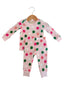 Organic Waffle 2-Piece Set, Pink Clover