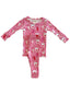 Reindeer Pink / Organic 2-Piece Set