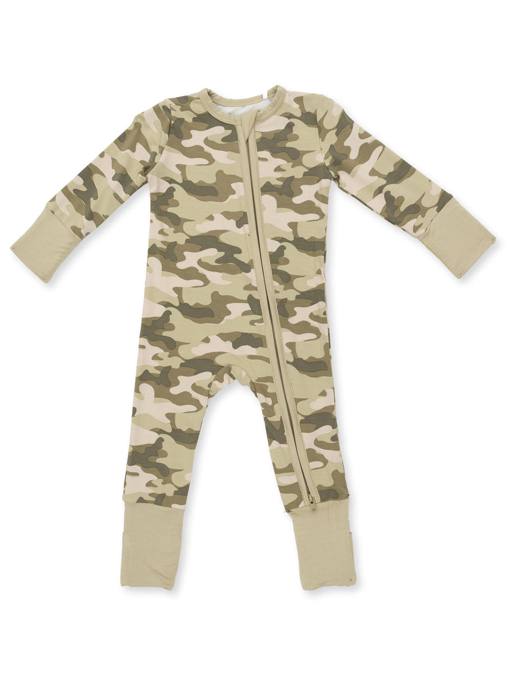 2-Way Zip Romper, Camo