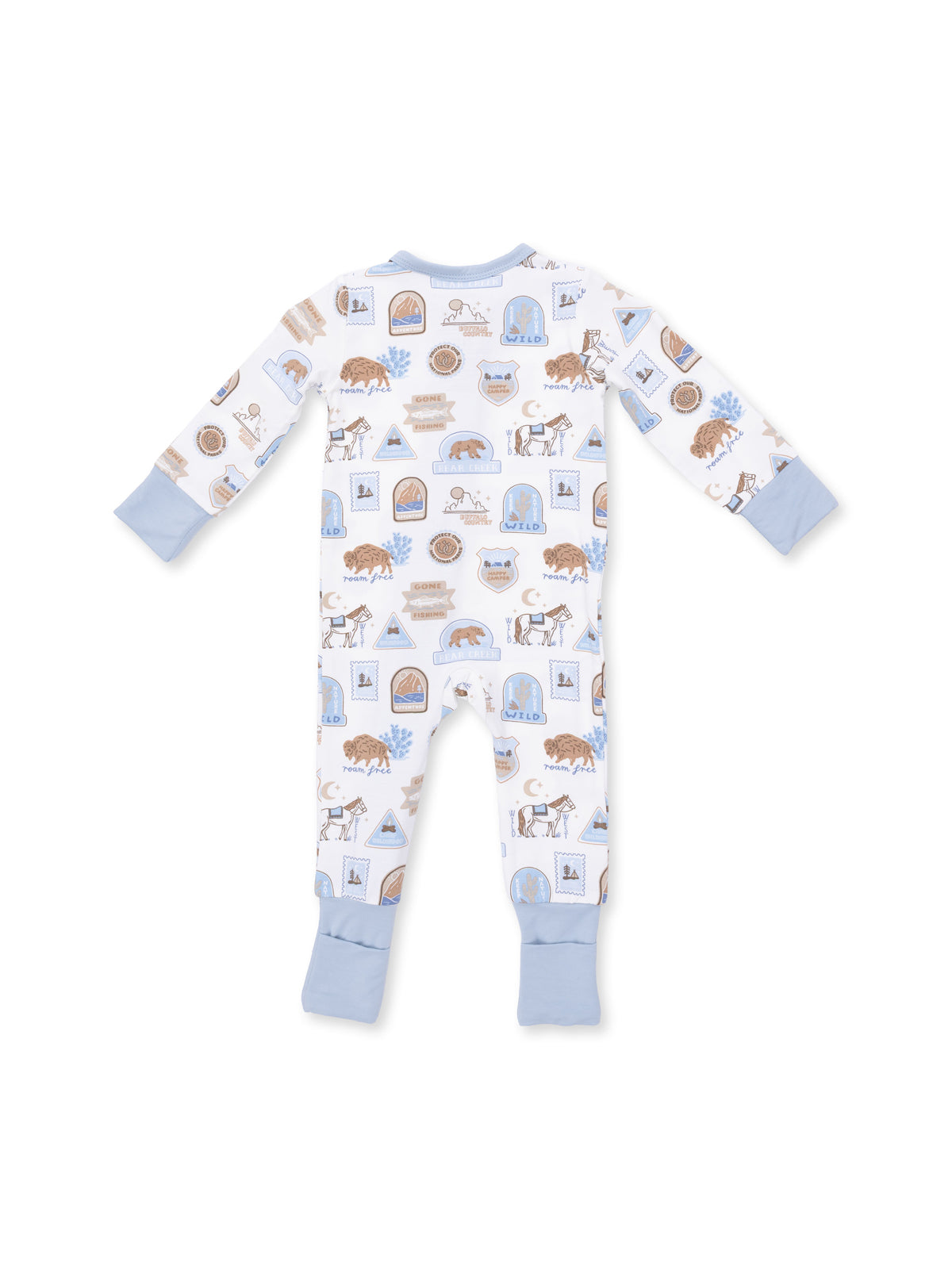 2-Way Zip Romper, National Parks Adventure