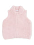 Chenille Vest, Blush