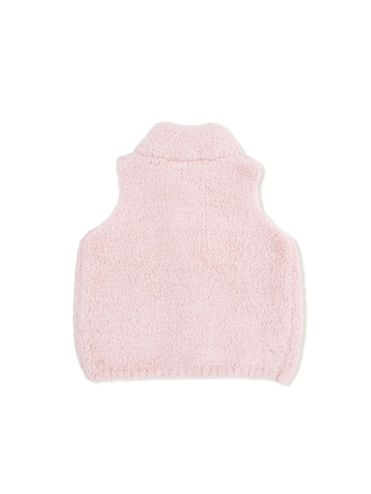 Chenille Vest, Blush