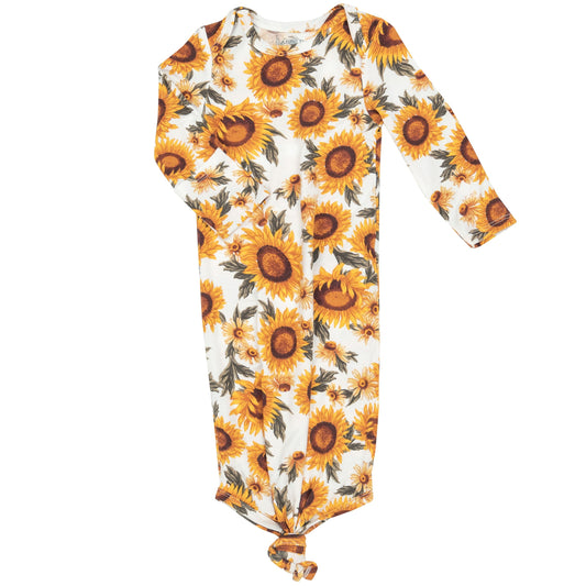 Knotted Gown, Fall Sunflower