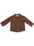 Corduroy Shacket, Beaver Fur