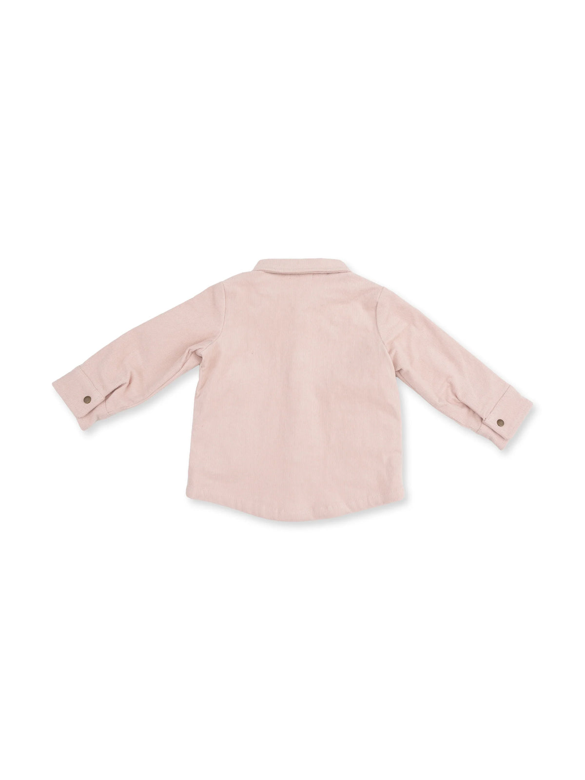 Corduroy Shacket, Veiled Pink
