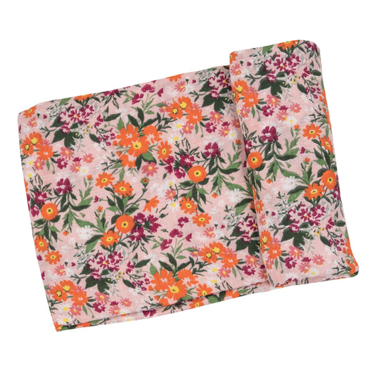 Muslin Swaddle, Autumn Days Floral