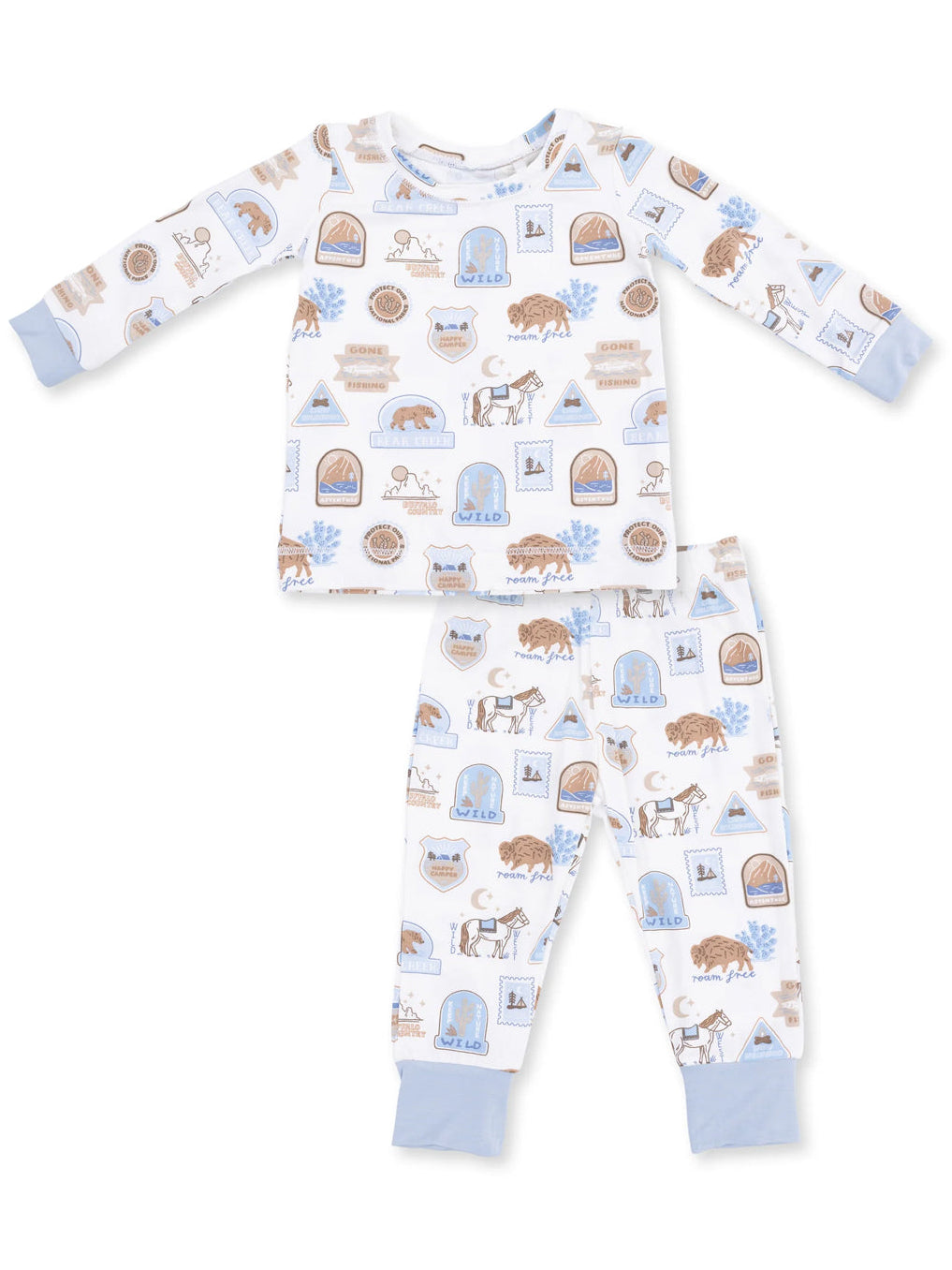 Long Sleeve Loungewear Set, National Parks Adventure