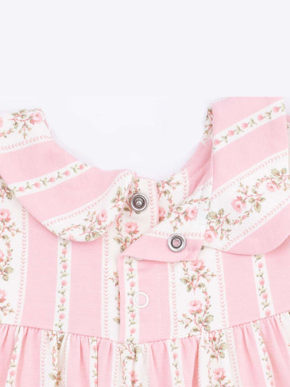 Smocked Dress Set, Antoinette Stripe