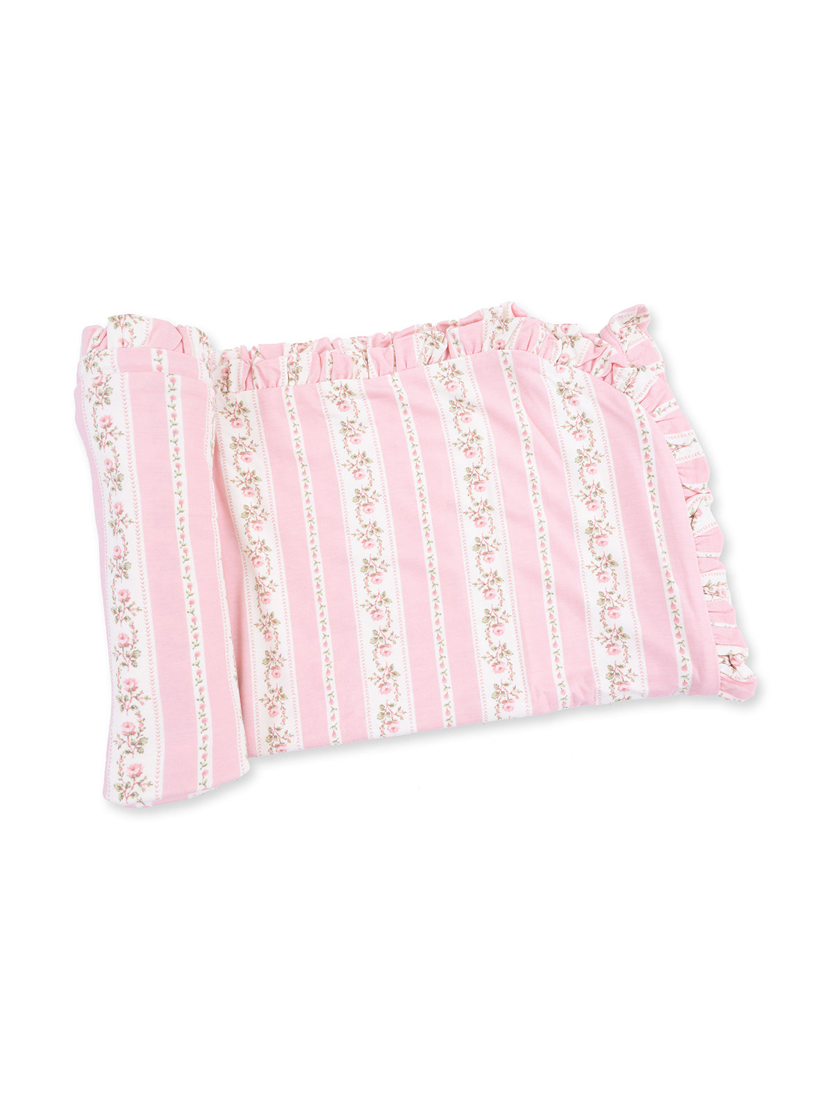 Ruffle Blanket, Antoinette Stripe