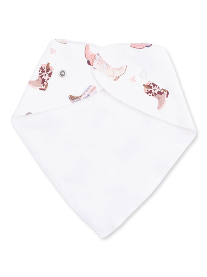 Bandana Bib, Buckarette Boots