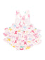 Ruffle Sunsuit, Colorful Bows