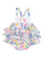 Ruffle Sunsuit, Emma Floral