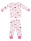 Long Sleeve Loungewear Set, Fluffy Puppies