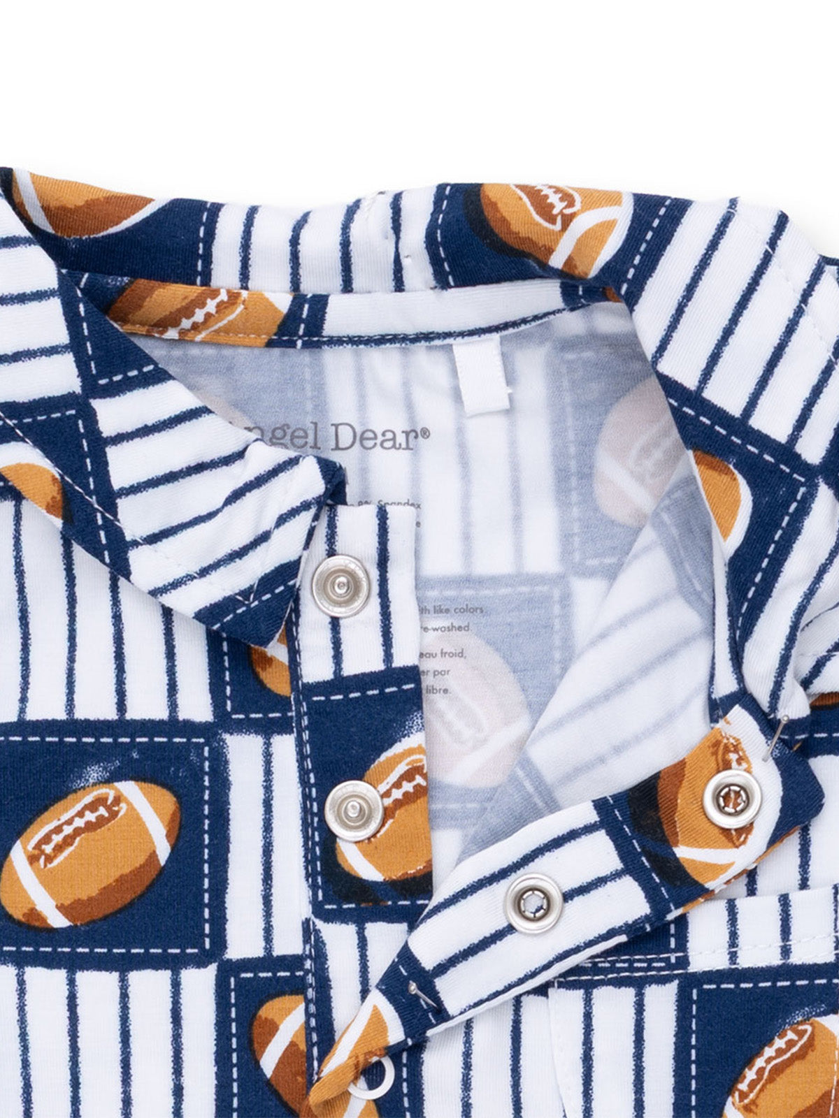 Polo Shortie, Football Patchwork