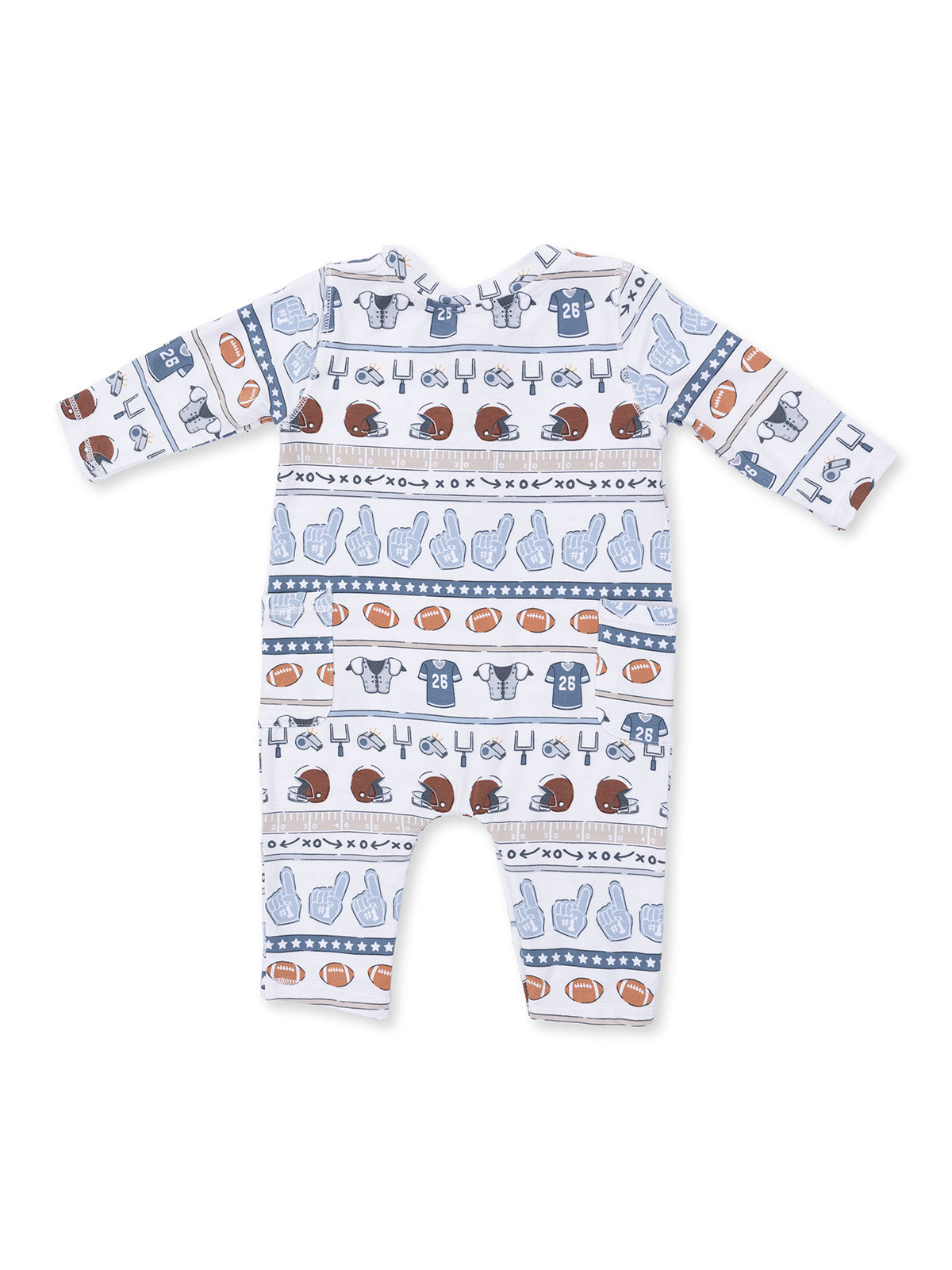 Uni Romper, Football Stripe