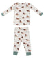 Long Sleeve Loungewear Set, Bison Families