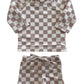 Tiramisu Checkerboard / Mar Rashguard Set / UPF 50+