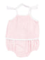 Swing Front Sunsuit, Mini Gingham Pink