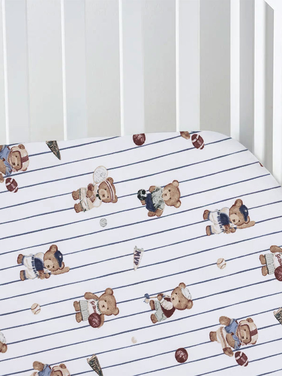 Crib Sheet, Mixed Sports Bears