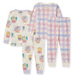 2-Pack Organic 2-Piece Pajama Sets, Swiss Chalet