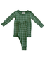 2-Piece Set, Basil Windowpane