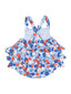 Ruffle Sunsuit, Poppy Days