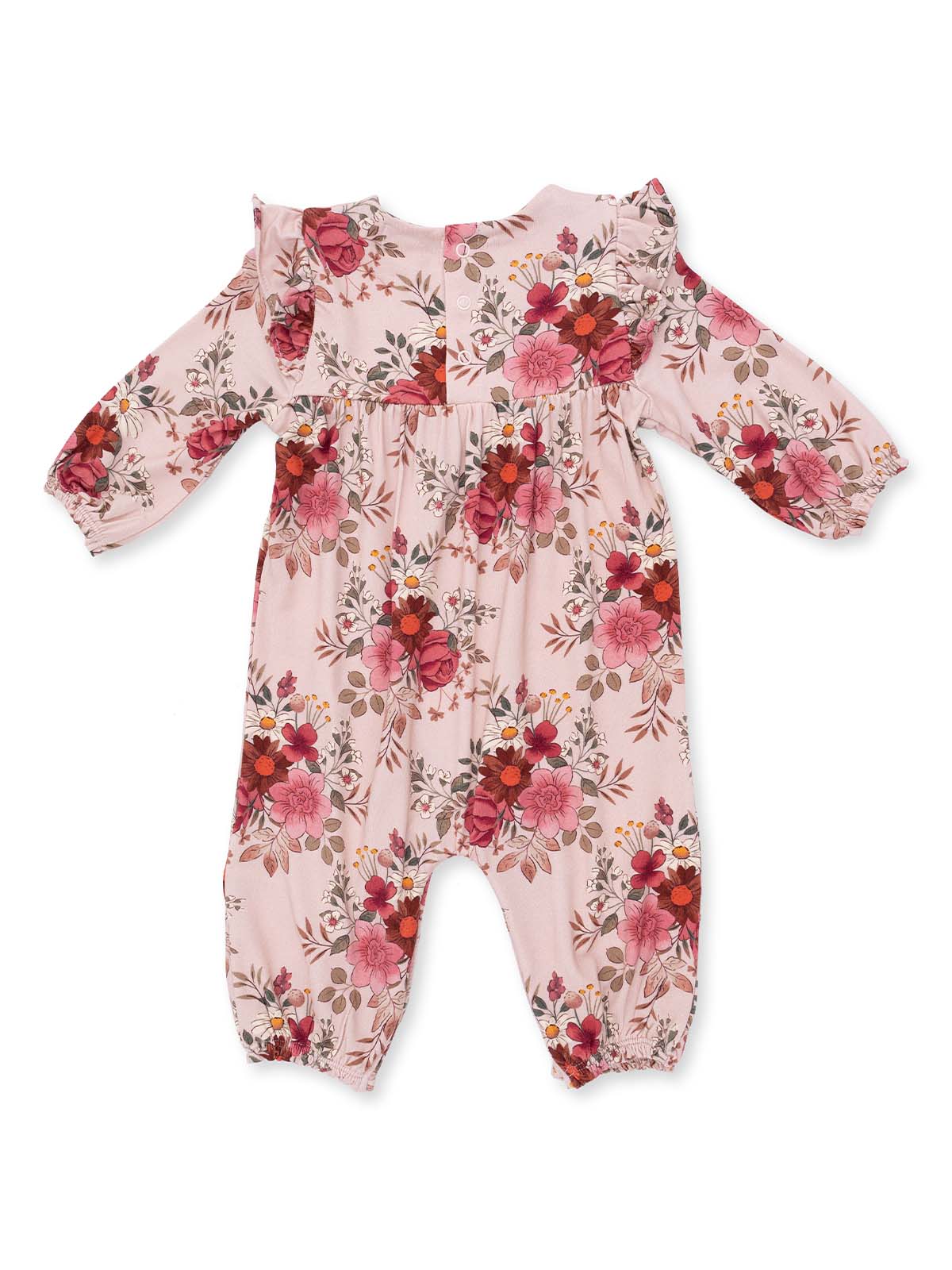 Ruffle Sleeve Romper, Sabrina Floral
