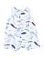 Sleeveless Shortie, Blue Whales