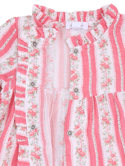 Romy Dress & Bloomer, Suzie Floral Stripe